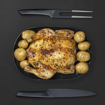 MasterPro Onyx 2 Piece German Steel Carving Set